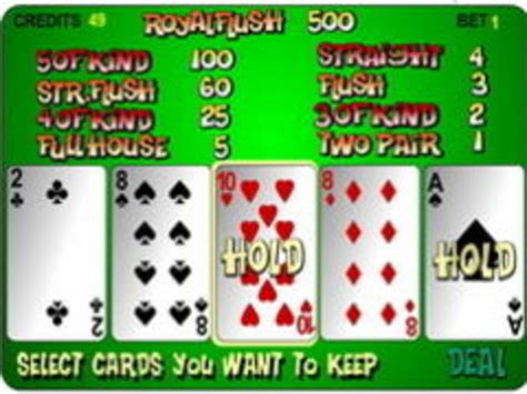 flash poker gratis